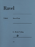 cover Jeux D'eau piano sheet music cover
